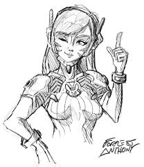 Artstation Overwatch Hero Sketches Forrest Anthony Overwatch Drawings Sketches Overwatch Fan Art