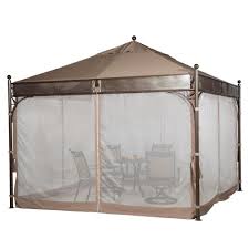 Abba Patio Outdoor Art Steel Frame Garden Party Backyard Gazebo Canopy With 4 Side Walls Backyard Canopy Backyard Gazebo Gazebo Canopy