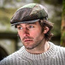 Irish Flat Cap Traditional Irish Tweed Cap Made In Ireland Irish Hat Flat Cap Celtic Clothing