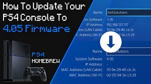 How To Update Your Ps4 To 4 05 Firmware Version Youtube
