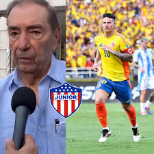 SERÍA EL MEJOR FICHAJE DE LA HISTORIA DEL FPC Fuad Char, DUEÑO de Junior,  sobre la posible llegada de James Rodríguez:”Vamos a pelear hasta el último  minuto para que venga” ✍️😨