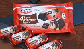 Perfekte begleiter sind die kleinen kuchen von dr. Dr Oetker 4 Kleine Marmorkuchen Blackedgold