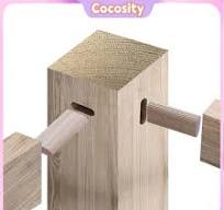 TENON BOIS DE HÊTRE 8X40MM TENONS LÂCHES POUR LE TRAVAIL DU BOIS  POSITIONNEMENT USAGE POLYVALENT