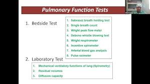 Image result for Pulmonary Function Test
