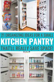 This would be great for a small kitchen with limited storage space. 21 Small Kitchen Pantry Organization Ideas To Really Save Space 1 It S Me Jd