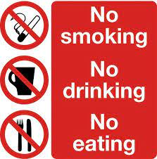 No food or drink sign download this printable no food or drink sign to let people know that eating and drinking are not allowed in a specific area. Safety Sign No Smoking No Drinking No Eating 300 X 300mm Self Adhesive Vinyl