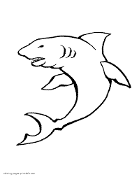No portion of these printables may be. Shark Coloring Pages Marine Life Coloring Pages Printable Com