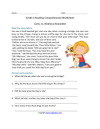 Reading Worksheets Second Grade Reading Workshe In 2020 2nd Grade Reading Worksheets Free Reading Comprehension Worksheets 3rd Grade Reading Comprehension Worksheets