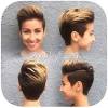 Asymmetrical undercut short haircut 2019 & undercut bun hairstyles for women 1