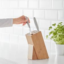 Hyvla Bloc A Couteaux Bambou Site Web Officiel Ikea
