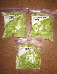 How To Freeze Celery Frozen Meals Food Saver How To Freeze Celery