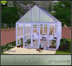 Shakeshaft S Greenhouse Build Kit Sims Greenhouse Sims 4 Build