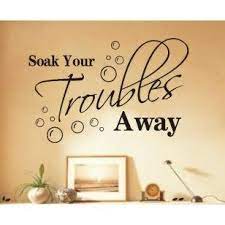 Maybe you would like to learn more about one of these? Pin By Shelly Ashby On There S No Place Like Home Bathroom Wall Quotes Bathroom Wall Decals Wall Quotes Decals