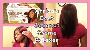 6 ways to use it for shiny, moisturized strands. Relaxer Day Featuring Africa S Best Coconut Creme Relaxer Youtube