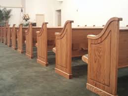 Why We Don T Use Butcher Block Construction Born Again Pews Church Furniture Wooden Sofa Designs Church Design