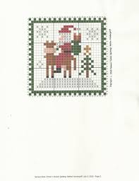 Patterns for cross stitching and making your very own christmas ornaments. Pinker N Punkin Quilting Stitching Santa S Ride A Christmas In July Freebie Cross Stitch Freebies Cross Stitch Christmas Ornaments Cross Stitch Flowers