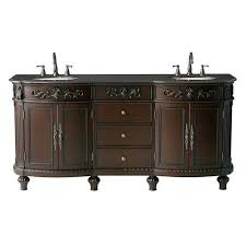 Home Decorators Collection Chelsea 72 In W Double Bath Vanity In Antique Cherry With Granite Vanity Top In Black 12102 Vs72a Ac In 2020 Granite Vanity Tops Home Depot Vanity Marble Vanity Tops