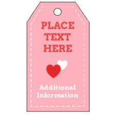 Free printable valentine labels with read heart and flowers #985087. Avery Com