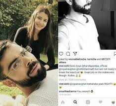 Even when virat kohli and anushka sharma were in a relationship, they were teased by the film fraternity as well as cricketers during public events. Anushka Sharma To Virat Kohli You Cannot Get Rid Of The Beard Pinkvilla