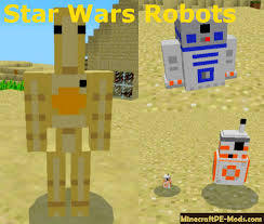 Star wars mod for minecraft pe is a addon that can add a huge amount of guns, battleships, clone soldiers, laser swords and much more. Star Wars Robots Addon For Minecraft Pe 1 18 0 1 17 34 Download