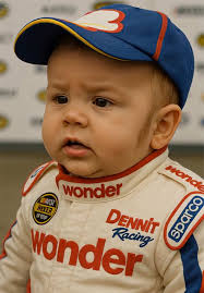 Kid Wins Race and Does Ricky Bobby Speach