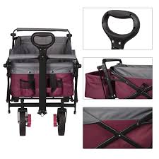 Woltu Tw008fsg Chariot De Manutention Pliable Pour Jardinage Avec Toit A 4 Roues Chariot De Transpo En 2020 Chariot De Transport Chariot De Manutention Chariot Pliable