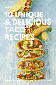 Cafe rio fish taco recipe. Top 10 Unique Taco Recipes Rainbow Delicious