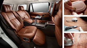 Land Rover Range Rover Has A Reclining Seat And A Food Tray In The Back To Watch Movies Daang Range Rover Lwb Range Rover Range Rover Supercharged