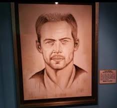 Not a huge Paul Walker fan but thought this was kinda neat. If you search  up where their vehicle crashed, you'll see tons of marks