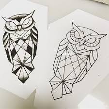 The size of this geometric owl temporary tattoo is approximately 2 1/2 inches long. Risultati Immagini Per Geometric Owl Tattoo Geometric Owl Geometric Animals Geometric Owl Tattoo