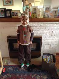Gingerbread man inflatable costume dress adults christmas birthday cosplay party. Gingerbread Man Costume For Fairy Tale Dress Up Day 2014 Fairy Tale Costumes Gingerbread Man Costumes Book Day Costumes