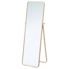 Ikornnes Golvspegel Ask 52x167 Cm Ikea Floor Mirror Standing Mirror Large Mirror