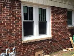 This type of exterior molding was invented during the time brick was the most common material for a home's siding. Perfect Exterior Window Trim Brick Flat Casing With On Design Ideas Brick Exterior House Window Trim Exterior Windows Exterior