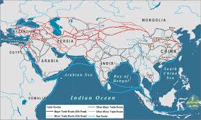 A bering strait crossing is a hypothetical bridge or tunnel spanning the relatively narrow and shallow bering strait between the chukotka peninsula in russia and the seward peninsula in the u.s. The Silk Road And Arab Sea Routes 11th And 12th Centuries The Geography Of Transport Systems