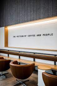 Gallery Of Houndstooth Coffee Mlk Official 4 Modern Coffee Shop Coffee Shops Interior Coffee Shop Design