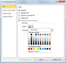 Adjust the selection to cover the area of the image that you want to keep. How To Change Powerpoint Background Color In Ms Office