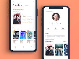 Tv Show Maniac App Development Design App Design Layout App Design Inspiration