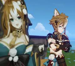 Do you think Yae could use magic to make Ms. Hina real? Do you think Gorou  and Ms. Hina could mate? Do you think their species has mating seasons and  Ms. Hina