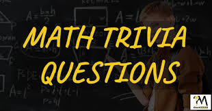 Apr 22, 2021 · regularly answering trivia questions provides your brain with some very positive benefits. Best Math Trivia Questions And Answers Math Trivia Facts Quesmania