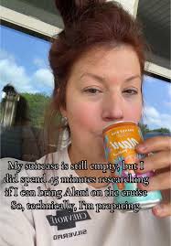 The answer is YES, FYI…. #alani #alaninu #orangekiss #cruise #carnivalcruise