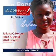 Meet Juliana Crystal Holder of the Isaac A. David Senior Memorial School,  first place winner in the Short Story Category of Liberia's Annual Short  Story & Poetry Writing Competition ( #writeliberia2020). Congratulations,