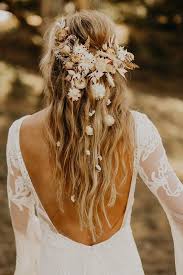 42 Amazing Boho Wedding Hairstyles For Tender Bride Wedding Forward In 2020 Boho Bridal Hair Natural Bridal Hair Boho Wedding Hair