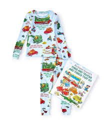 Books To Bed Little Big Boys 2 6 Cars Trucks Things That Go Pajamas Book Set Dillard S