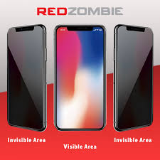 Even if your iphone's security features do their job and no one ever accesses your phone without your permission, your privacy is still at risk any recent ios updates have introduced home screen widgets you can access without typing in your passcode. Apple Iphone 6 6s Privacy Glass Screen Protector Red Zombie