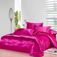 Check spelling or type a new query. Hot Pink Mulberry Silk Bedding Set King Size Queen Full Twin Luxury Rose Red Duvet Cover Bed Sheet Sheets Linen Bedspread Bed In A Bag From Grpei 103 78 Dhgate Com