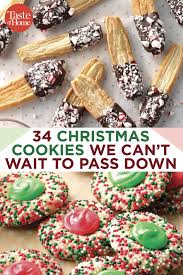 35 Christmas Cookies We Can T Wait To Pass Down Xmas Cookies Cookies Recipes Christmas Christmas Cookie Exchange