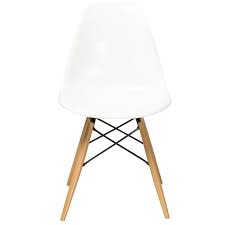 Moon Design Eames Ahsap Ayakli Sandalye Beyaz Altinci Cadde Eames Sandalye Mobilya