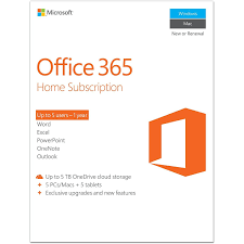 Microsoft Office 365 Home 1 Year Subscription 5 Users Pc Mac Key Card Click Image For More Detail Office 365 Personal Office 365 Microsoft Office