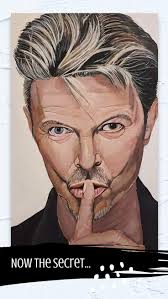 Painting David Bowie