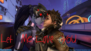 Widowmaker X Tracer Let Me Love You Requested By Football Mad Overwatch Tracer Widowmaker Overwatch Pictures